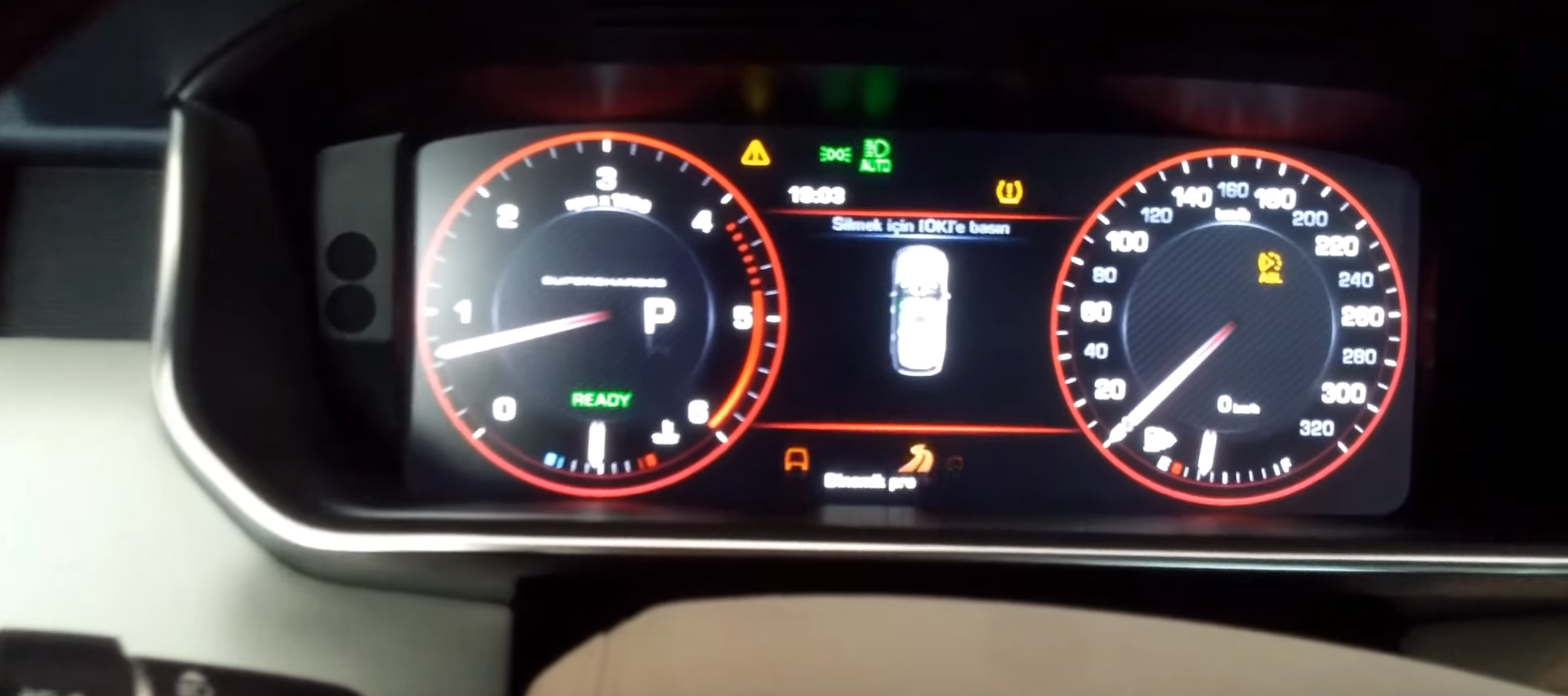 Range Rover Vogue 2015 dynamic mode activation